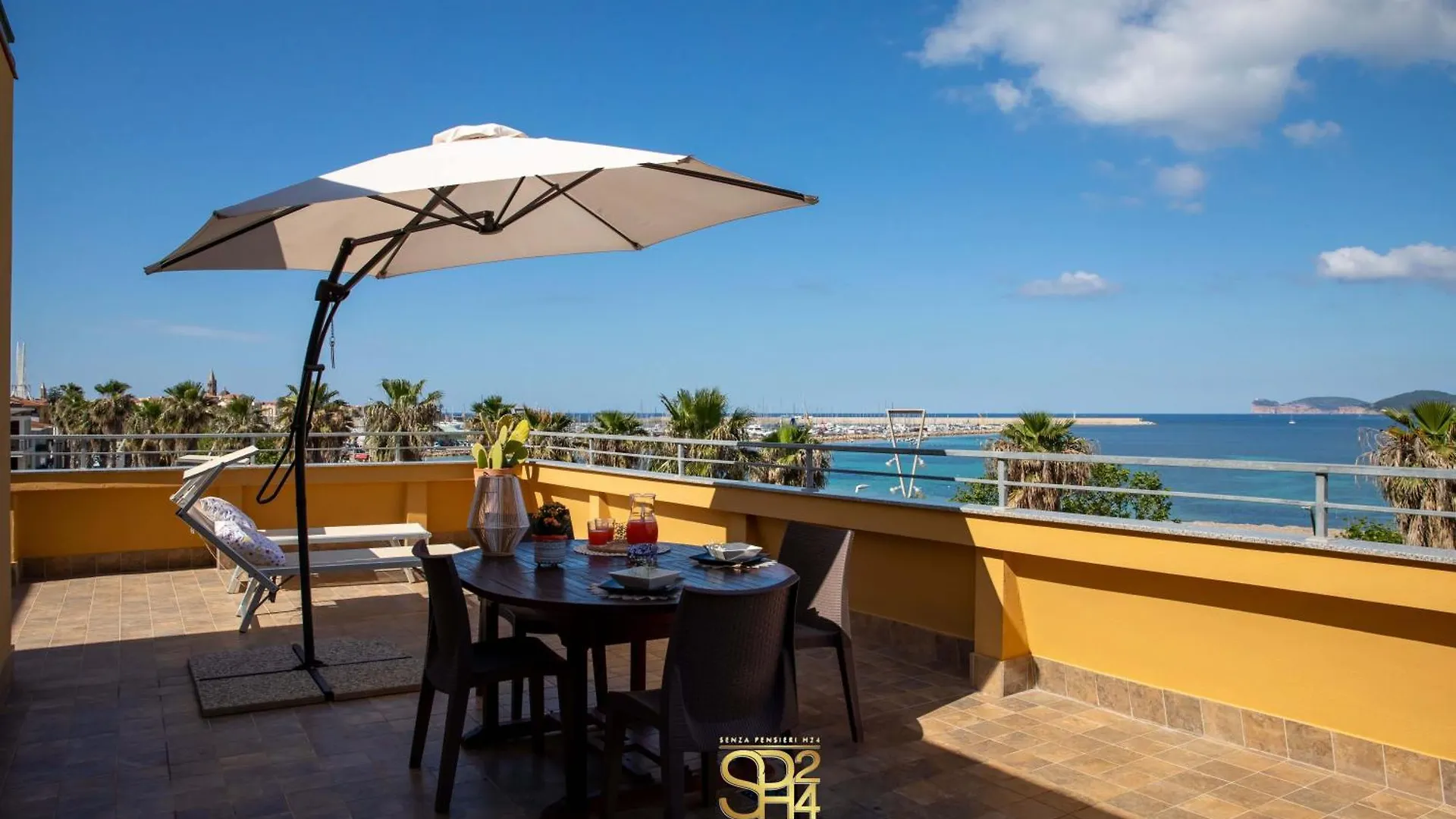 Panoramic Penthouse On The Gulf Of Alghero 0*,