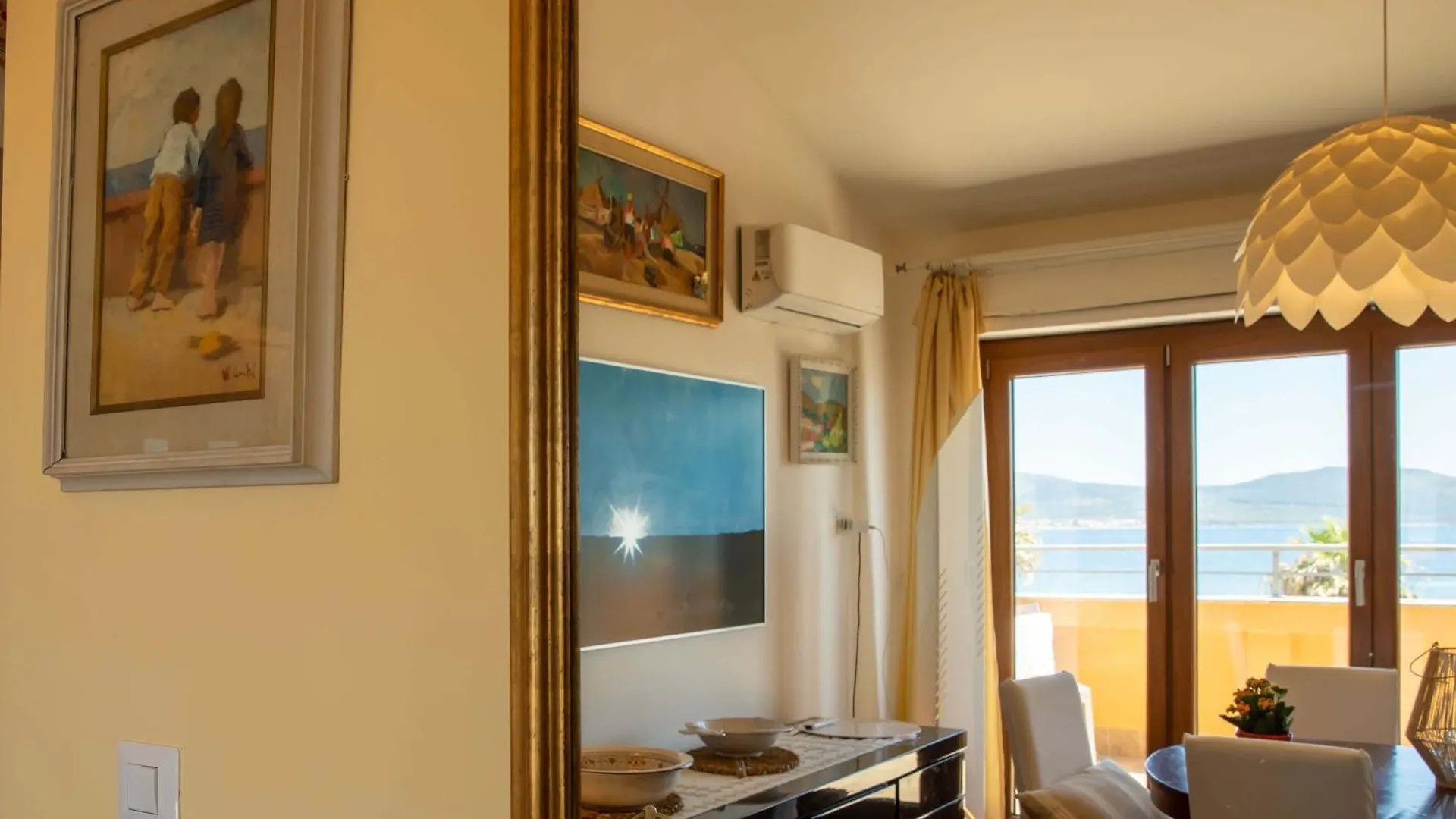 Lägenhet Panoramic Penthouse On The Gulf Of Alghero